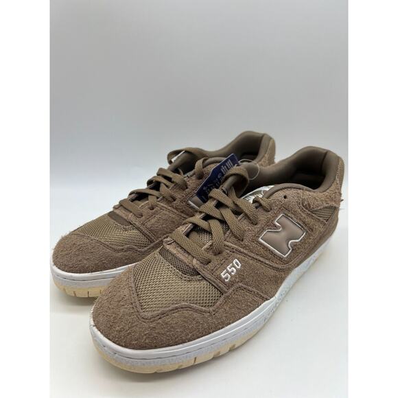 New Balance 550 Suede Mushroom BB550PHA Sneakers Men's Size 9 - Picture 10 of 12